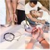 Wilacia Couples Gifts for Couples Boyfriend Gifts Relationship Bracelet Gifts for Boyfriend Girlfriend Women Men Him Her WB002-black white